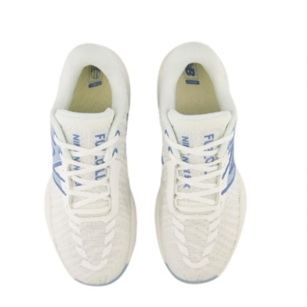 New Balance FuelCell 996 V5 Hard Court Tennis Shoe, White/Navy/Hi-lite, 9.5,NWOT